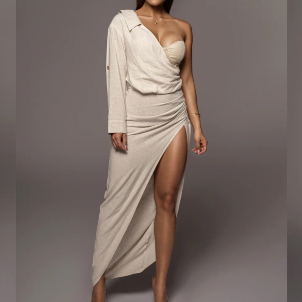 New! ⭐️ Linen Evita Dress by JLUX